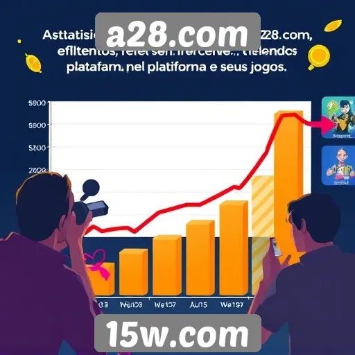Estatísticas de usuários ativos no A28.com crescem